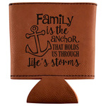 Family Quotes and Sayings Leatherette Can Sleeve