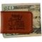 Family Quotes and Sayings Leatherette Magnetic Money Clip - Front