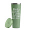 Family Quotes and Sayings Light Green RTIC Everyday Tumbler - 28 oz. - Lid Off