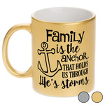 Family Quotes and Sayings Metallic Mug