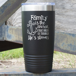 Family Quotes and Sayings 20 oz Stainless Steel Tumbler