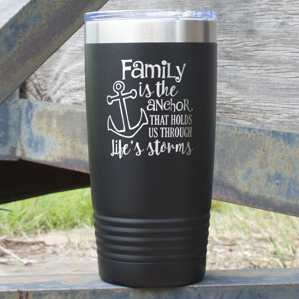 Custom Family Quotes and Sayings 20 oz Stainless Steel Tumbler