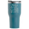 Family Quotes and Sayings RTIC Tumbler - Dark Teal - Front