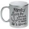 Family Quotes and Sayings Silver Mug - Main