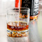 Family Quotes and Sayings Whiskey Glass - Jack Daniel's Bar - in use