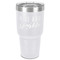 Glitter / Sparkle Quotes and Sayings 30 oz Stainless Steel Tumbler - White - Single-Sided