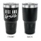 Glitter / Sparkle Quotes and Sayings 30 oz Stainless Steel Ringneck Tumblers - Black - Single Sided - APPROVAL