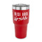 Glitter / Sparkle Quotes and Sayings 30 oz Stainless Steel Ringneck Tumblers - Red - FRONT