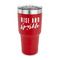 Glitter / Sparkle Quotes and Sayings 30 oz Stainless Steel Tumbler - Red - Single Sided