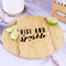 Glitter / Sparkle Quotes and Sayings Bamboo Cutting Board - In Context