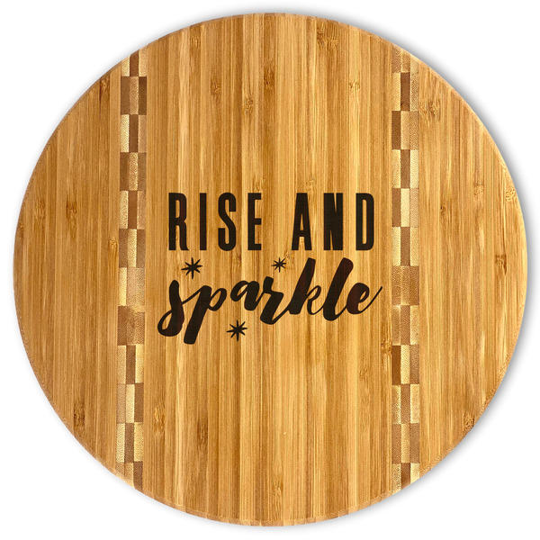 Custom Glitter / Sparkle Quotes and Sayings Bamboo Cutting Board