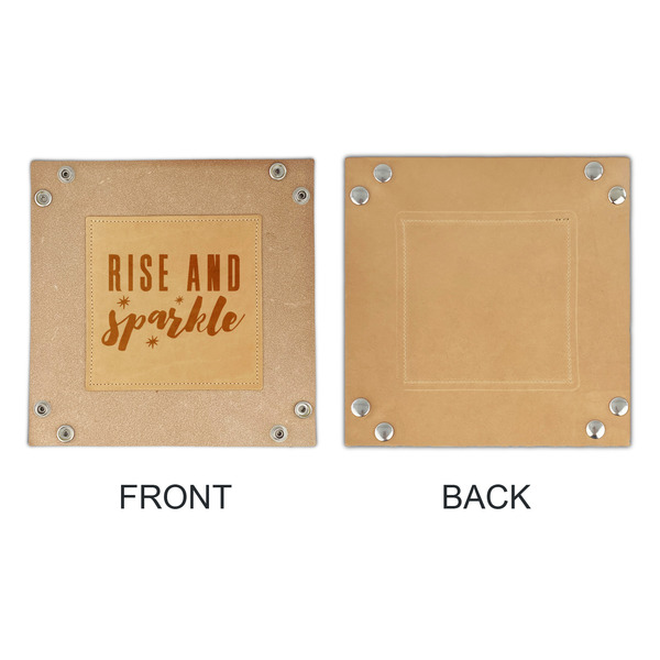 Glitter / Sparkle Quotes and Sayings Genuine Leather Valet Trays - APPROVAL