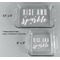 Glitter / Sparkle Quotes and Sayings Glass Baking Dish Set - APPROVAL