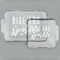 Glitter / Sparkle Quotes and Sayings Glass Baking Dish Set - MAIN (set)
