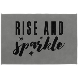 Glitter / Sparkle Quotes and Sayings Large Gift Box w/ Engraved Leather Lid