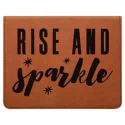 Glitter / Sparkle Quotes and Sayings Leatherette 4-Piece Wine Tool Set