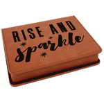 Glitter / Sparkle Quotes and Sayings Leatherette 4-Piece Wine Tool Set