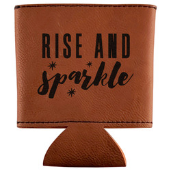 Glitter / Sparkle Quotes and Sayings Leatherette Can Sleeve