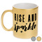 Glitter / Sparkle Quotes and Sayings Metallic Mugs