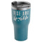 Glitter / Sparkle Quotes and Sayings RTIC Tumbler - Dark Teal - Angled
