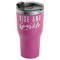 Glitter / Sparkle Quotes and Sayings RTIC Tumbler - Magenta - Angled