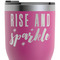 Glitter / Sparkle Quotes and Sayings RTIC Tumbler - Magenta - Close Up