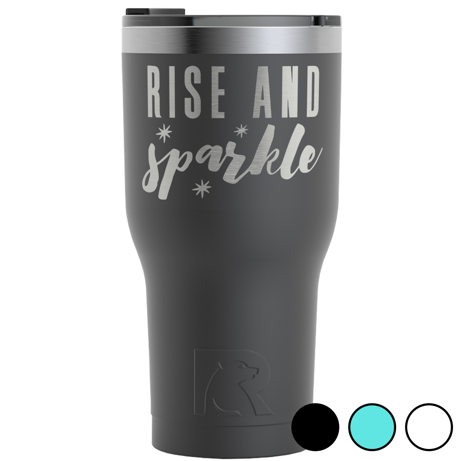 rtic glitter tumbler