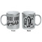 Glitter / Sparkle Quotes and Sayings Silver Mug - Approval
