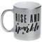 Glitter / Sparkle Quotes and Sayings Silver Mug - Main