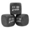 Glitter / Sparkle Quotes and Sayings Whiskey Stones - Set of 3 - Front