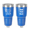 Grandparent Quotes and Sayings 30 oz Stainless Steel Ringneck Tumbler - Blue - Double Sided - Front & Back