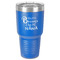 Grandparent Quotes and Sayings 30 oz Stainless Steel Ringneck Tumbler - Blue - Front