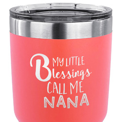 Grandparent Quotes and Sayings 30 oz Stainless Steel Tumbler - Coral - Double Sided