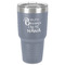 Grandparent Quotes and Sayings 30 oz Stainless Steel Ringneck Tumbler - Grey - Front