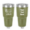 Grandparent Quotes and Sayings 30 oz Stainless Steel Tumbler - Olive - Double-Sided