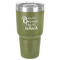 Grandparent Quotes and Sayings 30 oz Stainless Steel Ringneck Tumbler - Olive - Front