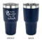 Grandparent Quotes and Sayings 30 oz Stainless Steel Ringneck Tumblers - Navy - Single Sided - APPROVAL