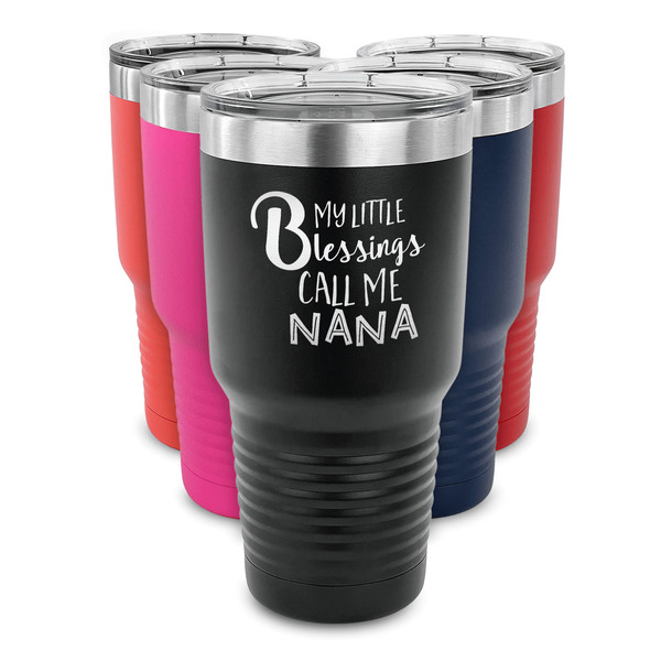 Grandparent Quotes and Sayings 30 oz Stainless Steel Ringneck Tumblers - Parent/Main