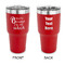 Grandparent Quotes and Sayings 30 oz Stainless Steel Tumbler - Red - Double Sided
