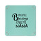 Grandparent Quotes and Sayings 6" x 6" Teal Leatherette Snap Up Tray - APPROVAL