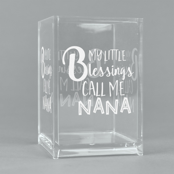 Custom Grandparent Quotes and Sayings Acrylic Pen Holder