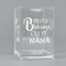 Grandparent Quotes and Sayings Acrylic Pen Holder - Angled View