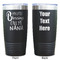 Grandparent Quotes and Sayings Black Polar Camel Tumbler - 20oz - Double Sided  - Approval