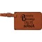 Grandparent Quotes and Sayings Leatherette Luggage Tag