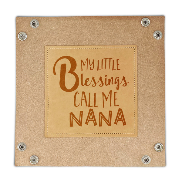 Grandparent Quotes and Sayings Genuine Leather Valet Trays - FRONT (flat)
