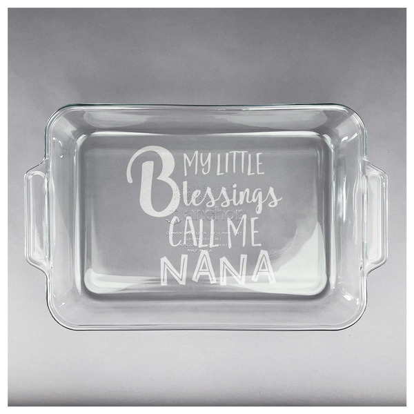 Grandparent Quotes and Sayings Glass Baking Dish - APPROVAL (13x9)