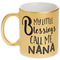 Grandparent Quotes and Sayings Metallic Mug