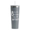 Grandparent Quotes and Sayings RTIC Everyday Tumbler with Straw - 28oz - Grey - Single-Sided