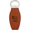 Grandparent Quotes and Sayings Leather Bar Bottle Opener - Single