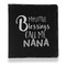 Grandparent Quotes and Sayings Leather Binder - 1" - Black - Front View